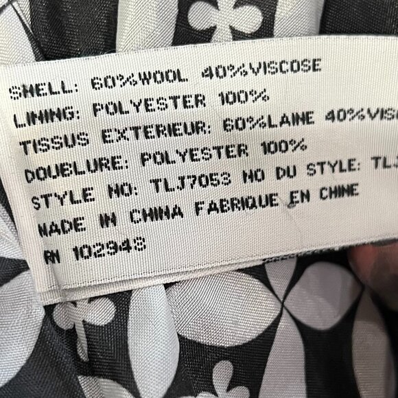 Anthropologie Tulle Wool-Blend Pea Coat - Picture 8 of 8